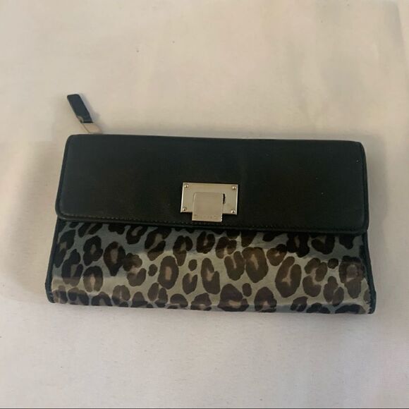 Tiffany & Co. Soft Flap Wallet - Leopard Haircalf - Picture 8 of 11